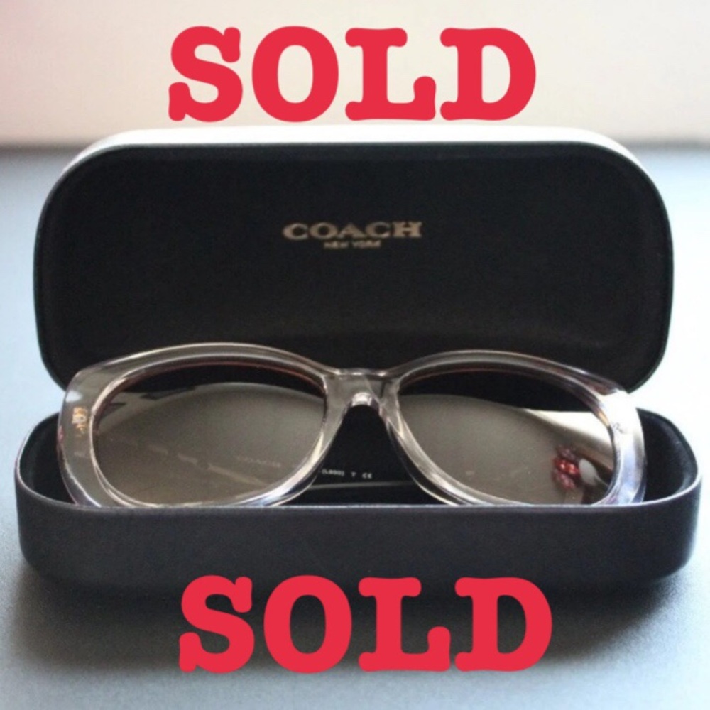 ‼️SOLD‼️Authentic Coach Sunglasses - Picture 1 of 8